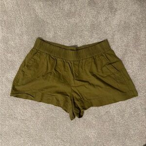a new day Olive Cargo Shorts